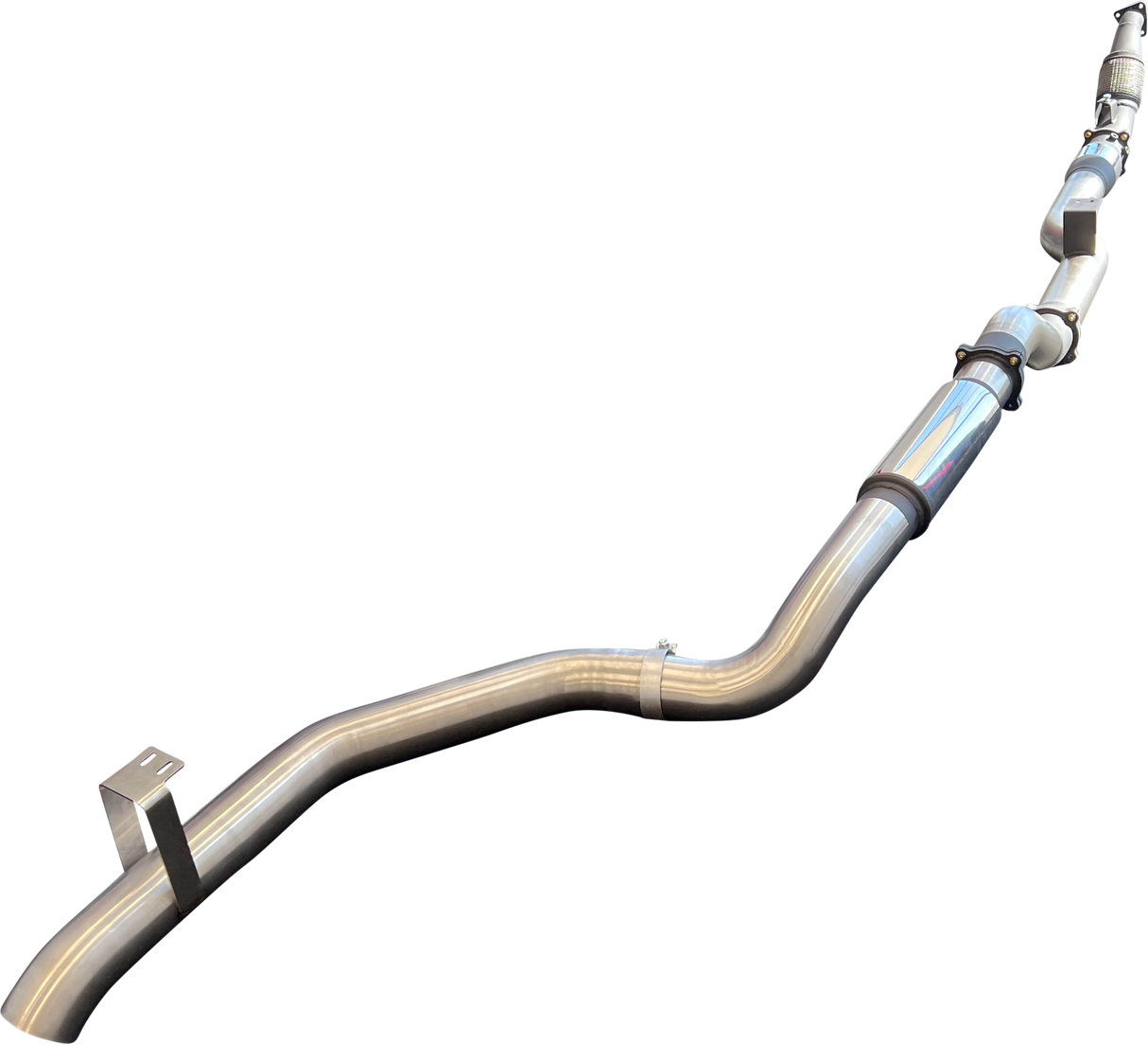 Manta | 4″ Turbo Back Exhaust System with Cats | Toyota Landcruiser VDJ79 Single & Dual Cab Ute 2016–2025 (Superior Eng Coil Conversion)