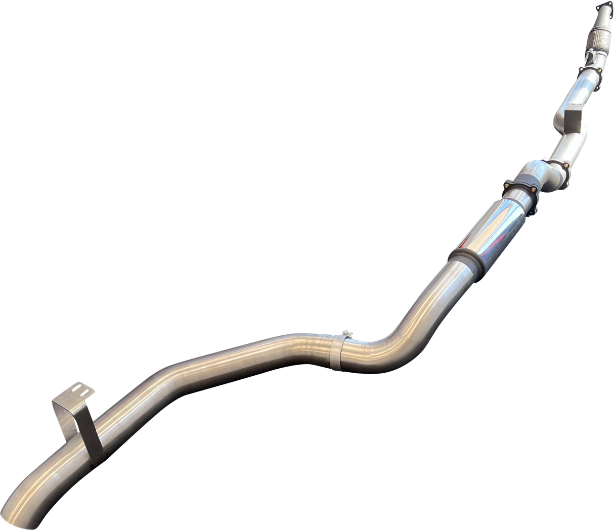 Manta | 4″ Turbo Back Exhaust System without Cats | Toyota Landcruiser VDJ79 Single & Dual Cab Ute 2016–2025 (Superior Eng Coil Conversion)