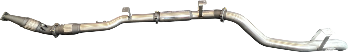 Manta | 4″ Turbo Back with Cat & Muffler | Toyota Landcruiser VDJ76 V8 Wagon 2016–2025