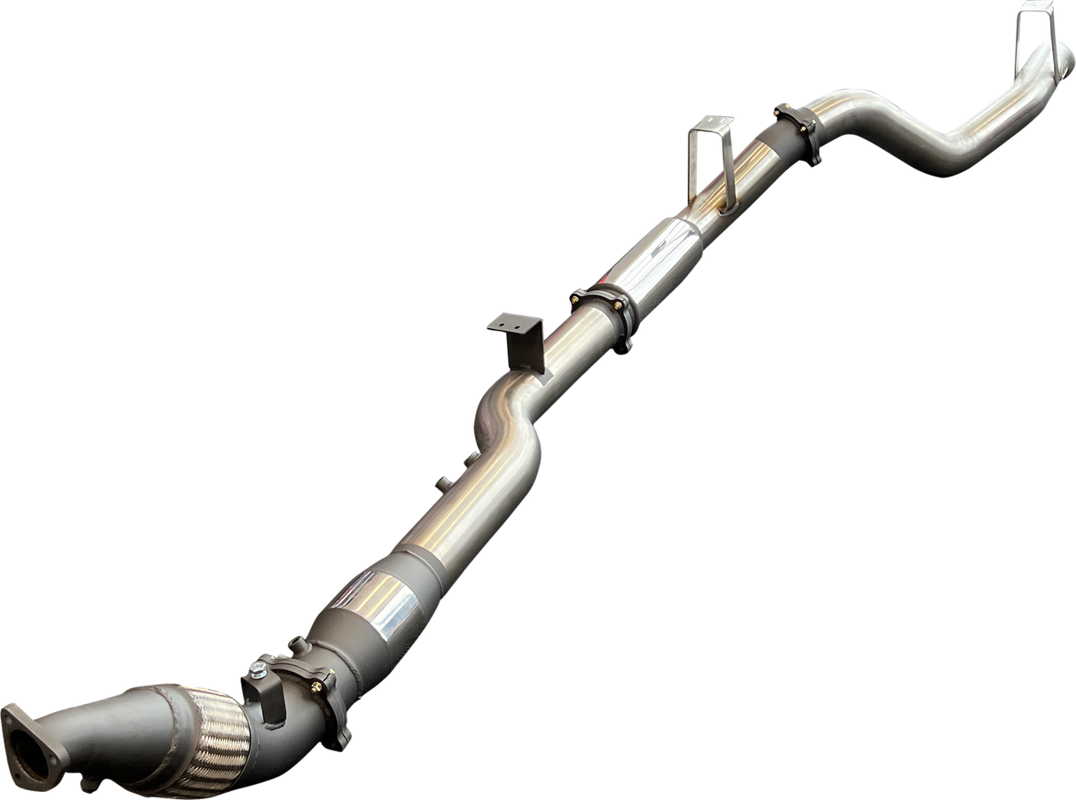 Manta | 4″ Turbo Back with Cat & Muffler | Toyota Landcruiser VDJ76 V8 Wagon 2016–2025