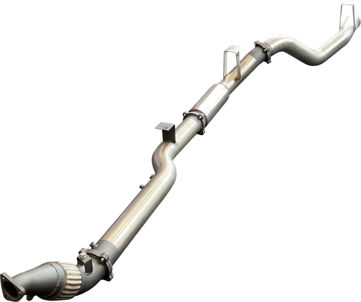 Manta | 4″ Turbo Back without Cat, With Muffler | Toyota Landcruiser VDJ76 V8 Wagon 2016–2025