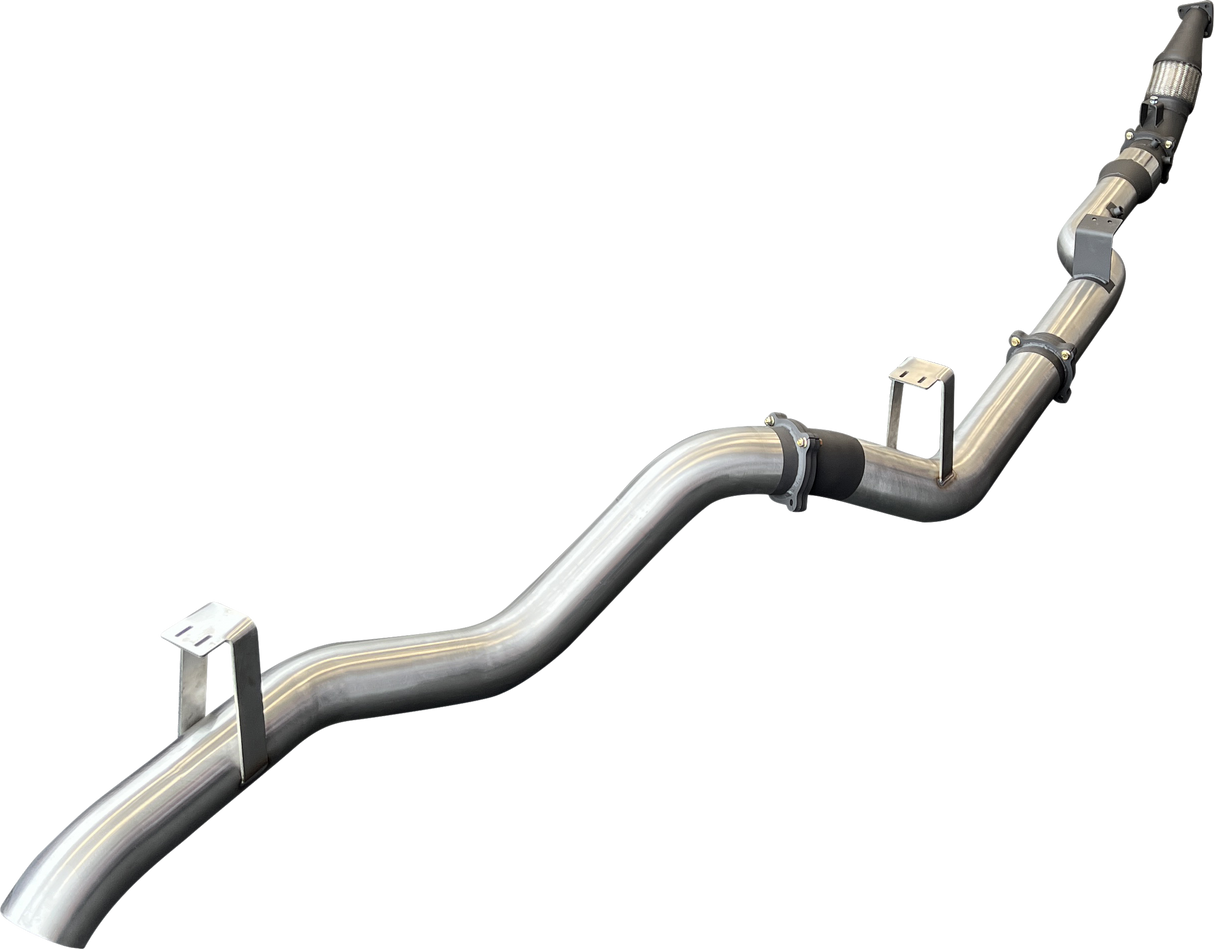 Manta | 4″ Turbo Back with Cat, No Muffler | Toyota Landcruiser VDJ76 V8 Wagon 2016–2025