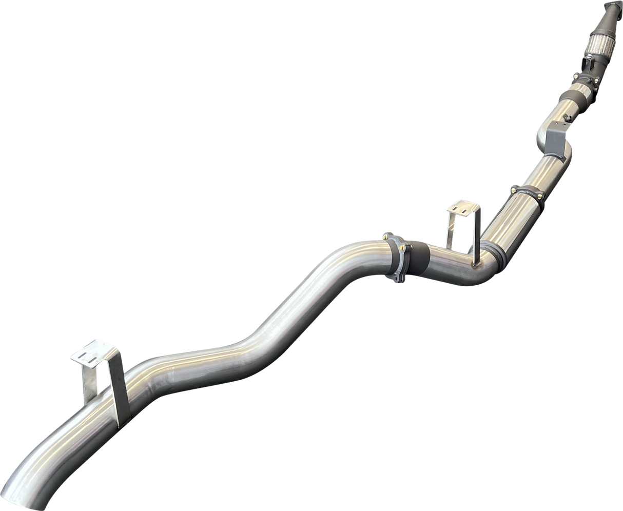 Manta | 4″ Turbo Back with Cat & Muffler | Toyota Landcruiser VDJ76 V8 Wagon 2007–2016