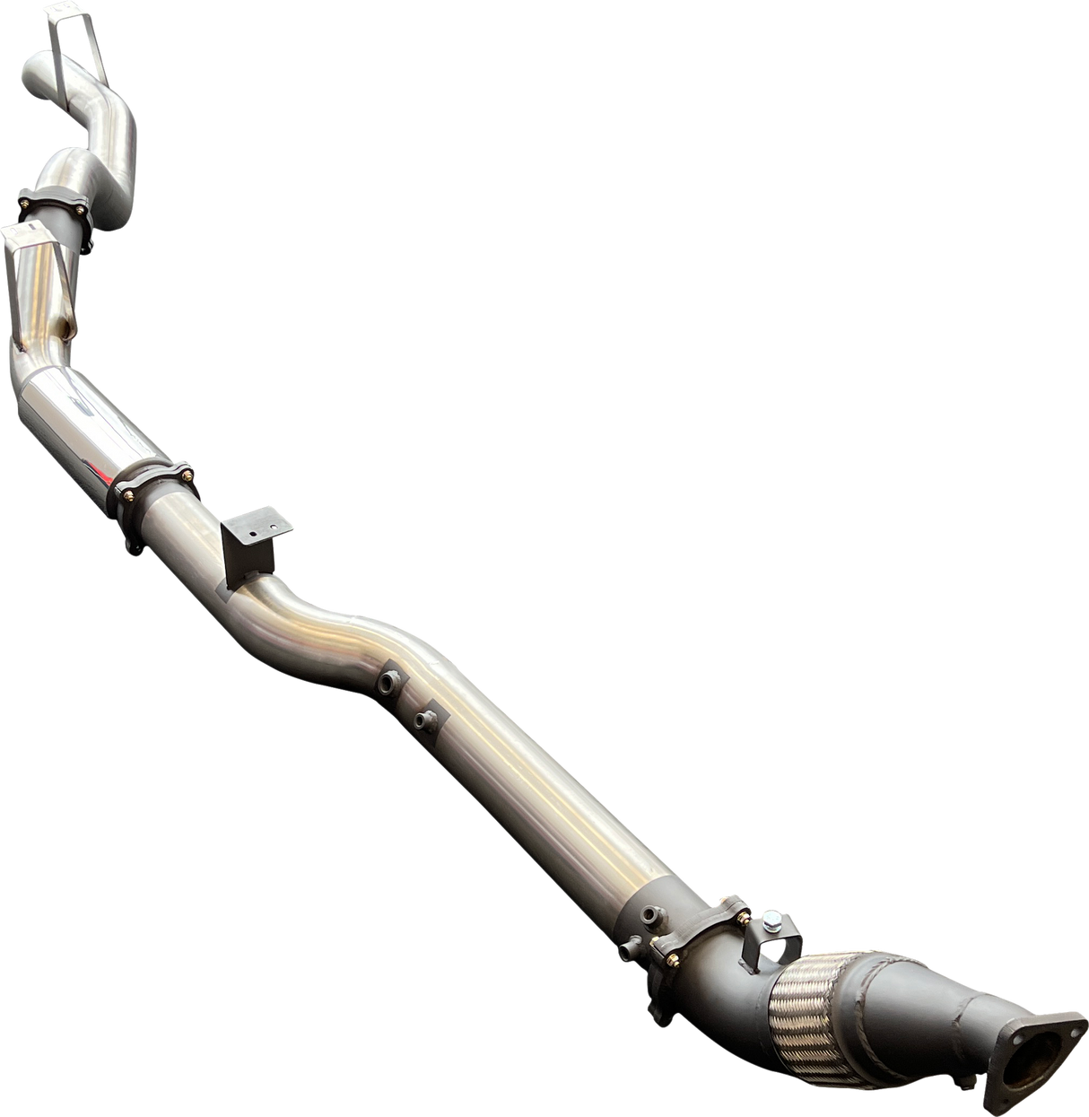 Manta | 4″ Turbo Back without Cat, With Muffler | Toyota Landcruiser VDJ76 V8 Wagon 2007–2016