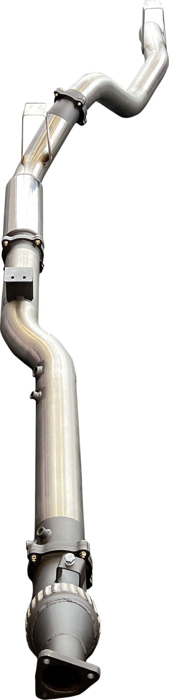 Manta | 4″ Turbo Back without Cat, With Muffler | Toyota Landcruiser VDJ76 V8 Wagon 2007–2016