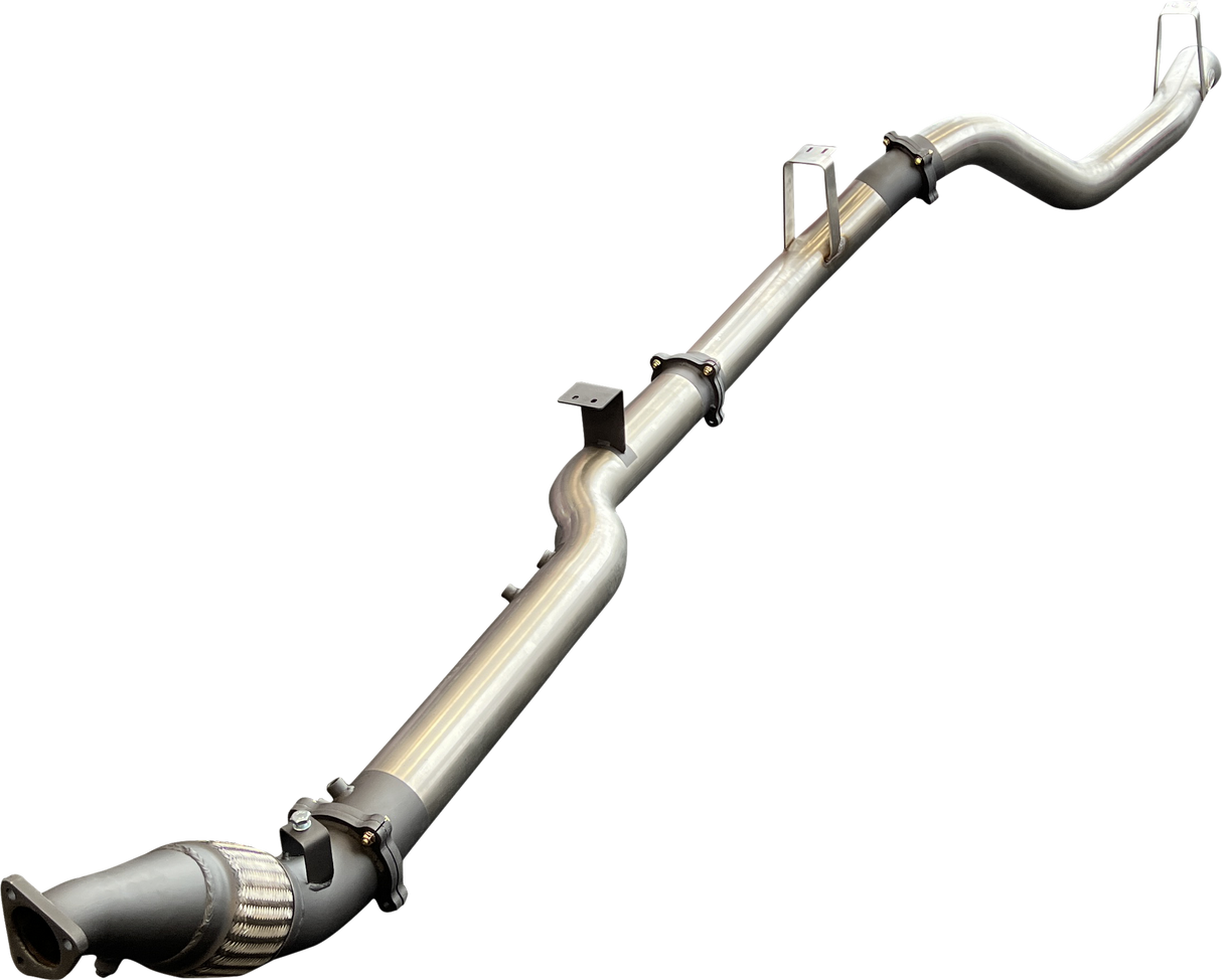 Manta | 4″ Turbo Back without Cat & Muffler | Toyota Landcruiser VDJ76 V8 Wagon 2007–2016