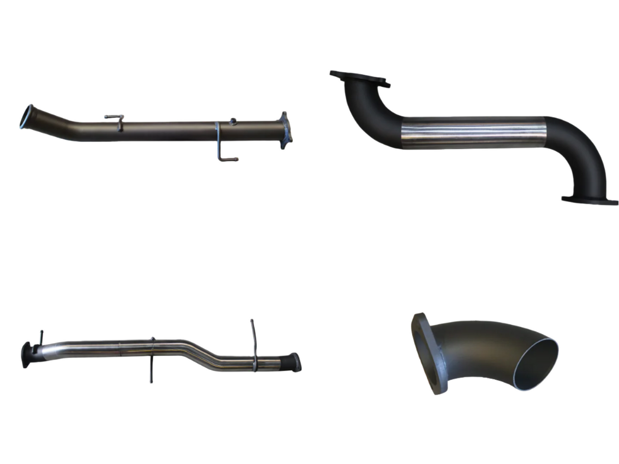 Manta | 3in Dump Pipe Back Exhaust without Muffler Diff Dump | Volkswagen Amarok V6 TDI550 TDI580 Ute 2016–2022