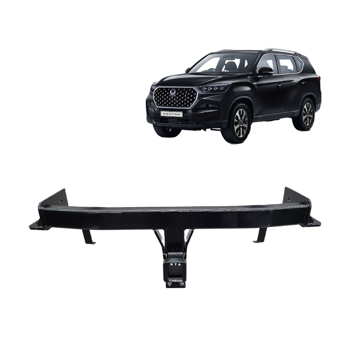 BTA- Towbar to Suit SsangYong Rexton (10/2018 – On) Heavy Duty Towbar 3500/350kg Capacity