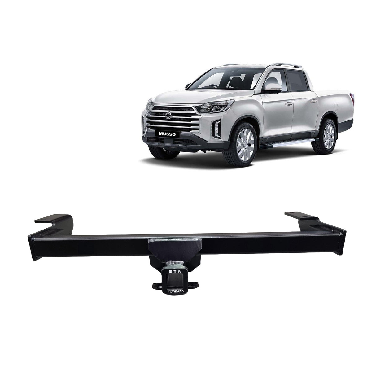 BTA SsangYong Musso XLV (01/2018 – On) Heavy Duty Towbar 3500/350kg Capacity