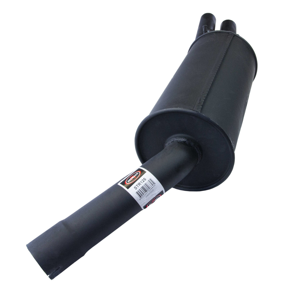 REDBACK | 2.5" Rear Muffler with Dual Tail Pipe | Holden Commodore VT VX VY VU Sedan Wagon Ute V6 1997–2004 | STR125