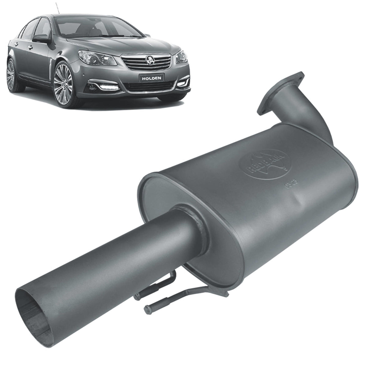 REDBACK - Holden Commodore VE & VF Sedan / Wagon Dual 3" Catback Exhaust with Mufflers