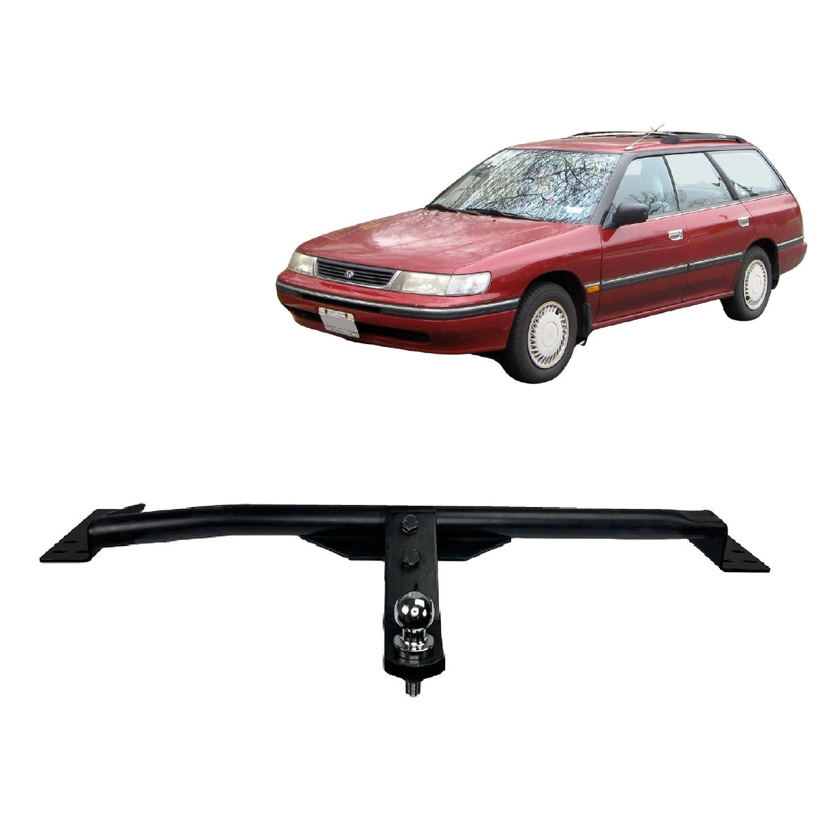 BTA Subaru Touring JF2AN (01/1985 – 06/1994) Light Duty Towbar 950/80kg Capacity