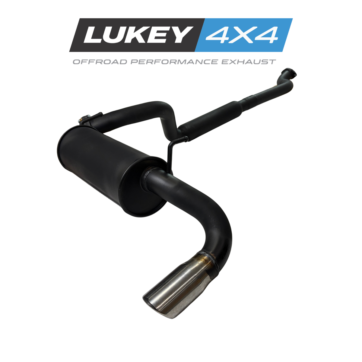 Lukey 4x4 Exhaust System with Muffler for Suzuki Jimny JB74W / JC74W 2018-on - LKY-SUZU-JIM-PM