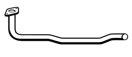 Standard Replacement - Daihatsu Charade Hatchback 1.3lt & Sedan 1.5lt Engine Pipe (3/93-7/00) (BE4485) (Berklee)