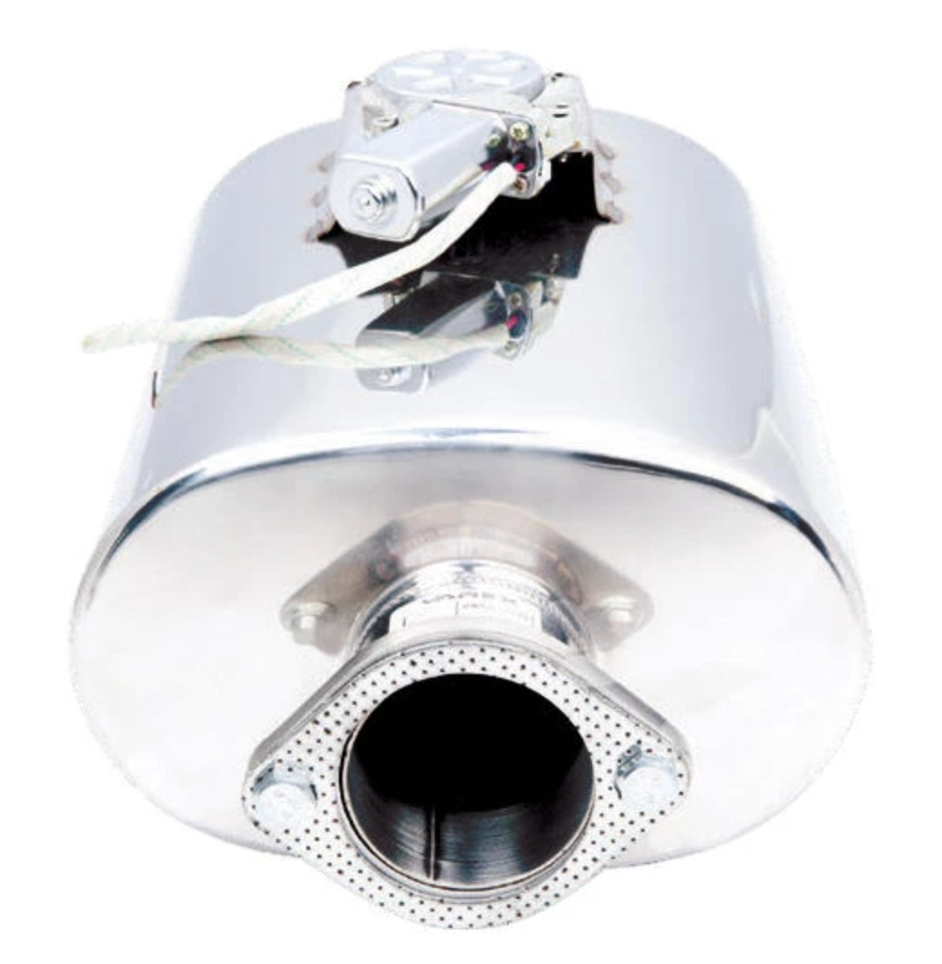 XFORCE - 2.5" Inch Inlet Twin Tip Oval Varex Muffler