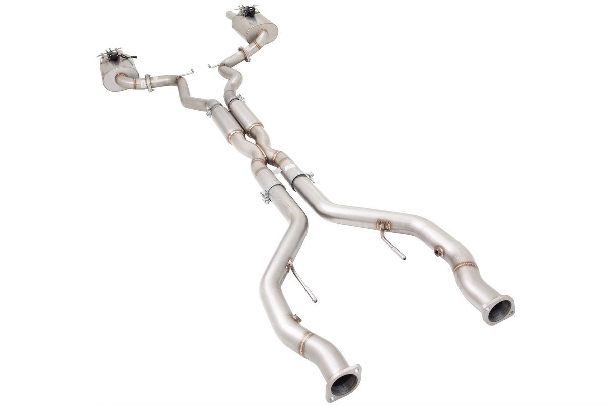 XFORCE - HOLDEN CLUBSPORT, E2-E3 (2009-2012), 3″ Stainless Steel Twin Cat-Back System