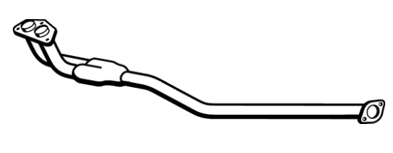 Standard Replacement - Toyota Hilux YN65 4WD 83-87 Engine Pipe (BE3923) (Berklee)