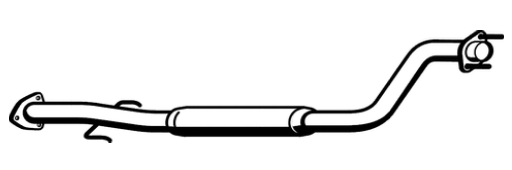 Standard Replacement - Honda Accord Intermediate Pipe (BI4630) (Berklee)