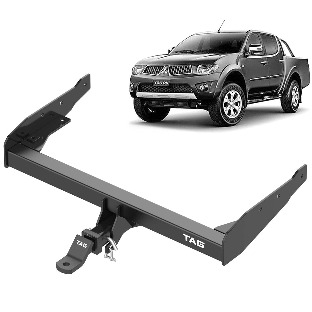 TAG - Mitsubishi Triton MN (2009 - 2015) - Heavy Duty Towbar Dual Cab Without Rear Step