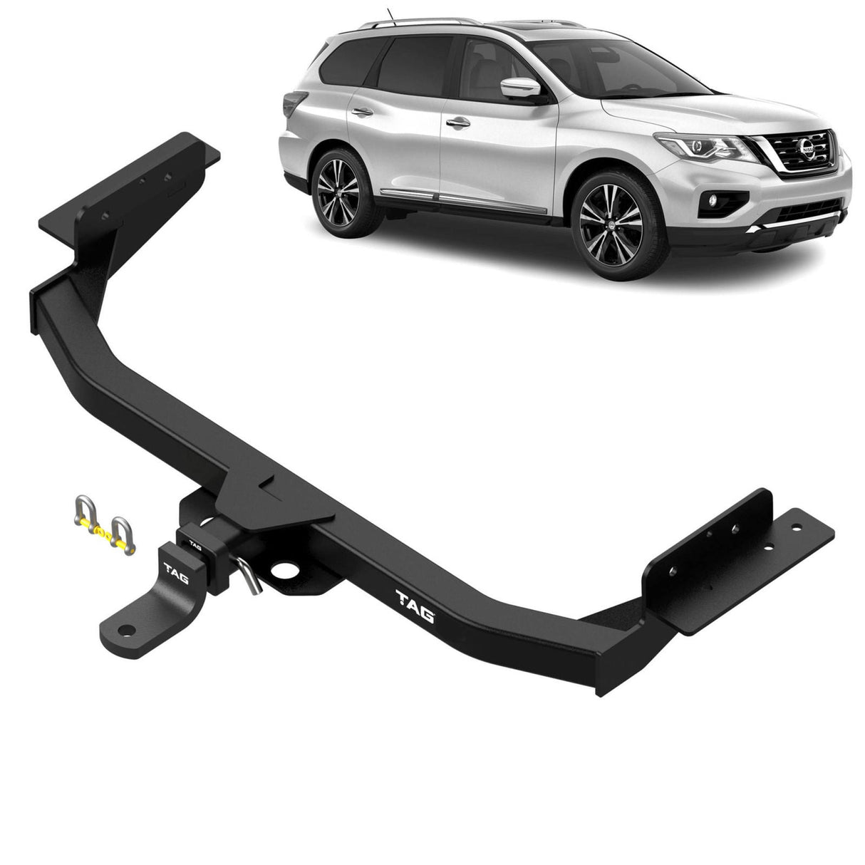 TAG | Heavy Duty Towbar & Universal Wiring Kit | Nissan Pathfinder R52 2013–2020 | T4D605-K301