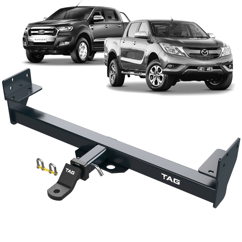 TAG - Ford Ranger 4x2 (2011 - 2022), Mazda BT-50 4x2 (2011 - 2020) Heavy Duty Towbar