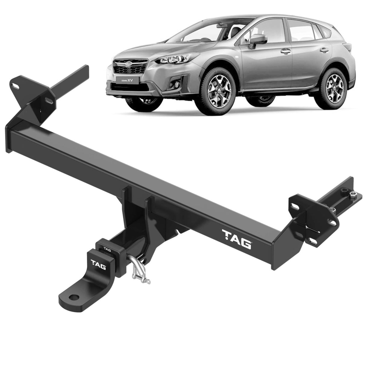 TAG - Subaru XV GT, G5X (2017 - on) SUV, Wagon Heavy Duty Towbar & Universal Wiring Harness Kit