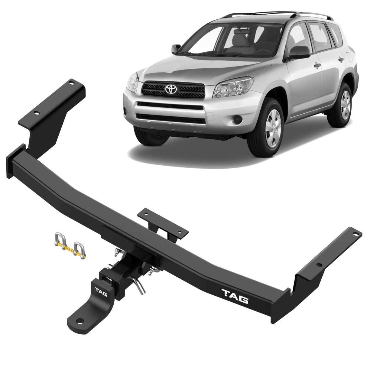 TAG - Toyota RAV4 ACA33, ACA38, ACA38R, GSA33, GSA33R (2006 - 2013) Heavy Duty Towbar & Direct Fit Wiring Kit