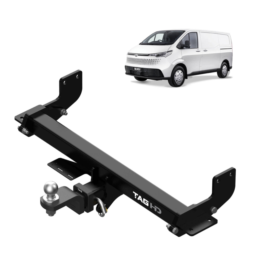 TAG | HD 3-Piece Towbar & Universal Wiring Kit | LDV Deliver 7 SWB/LWB Van 2024–On | T7PA22-K301