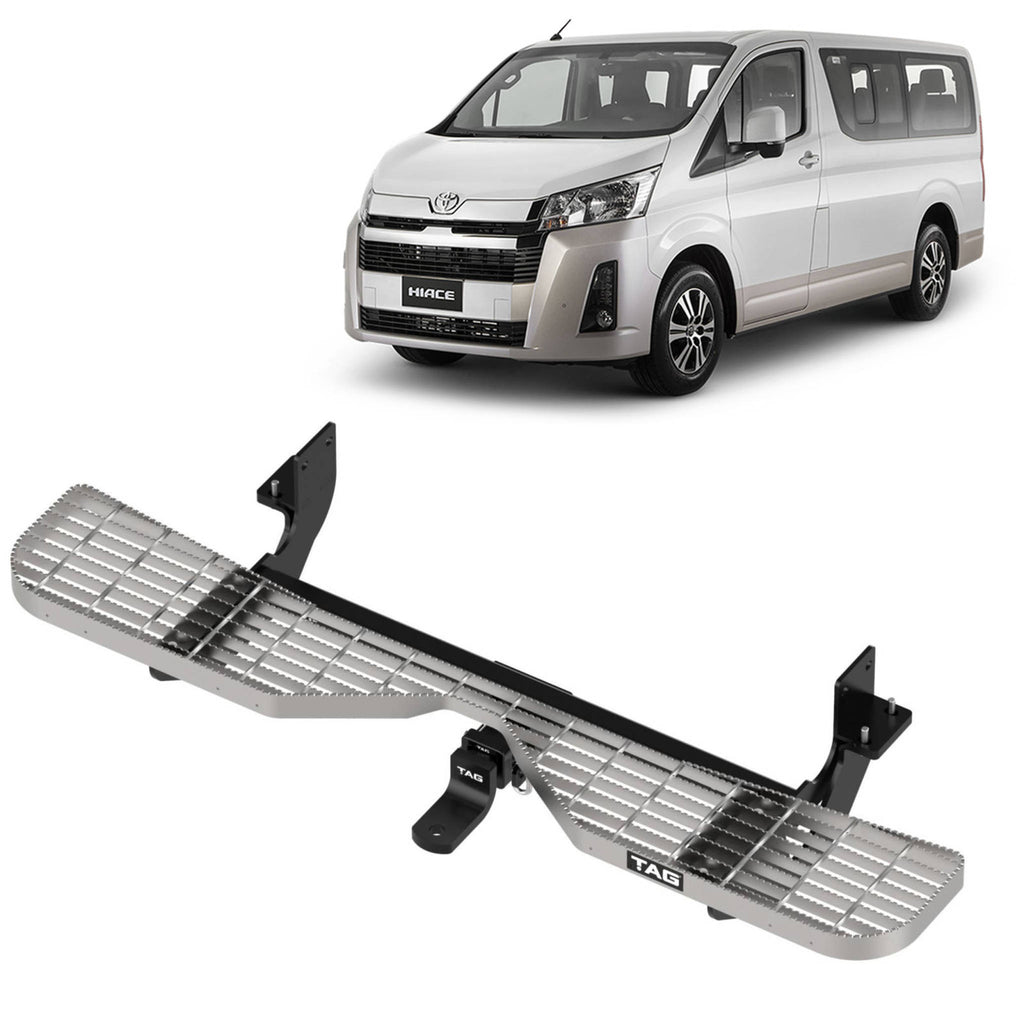 TAG | Heavy Duty Rear Step & Towbar Kit | Toyota Hiace / Commuter Van H300 2019–2025 | T7T743-K010