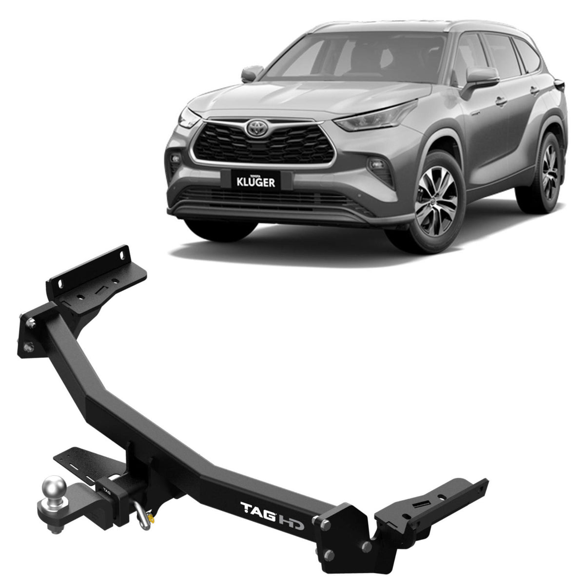 TAG Heavy Duty Towbar & Direct Fit Wiring Kit Toyota