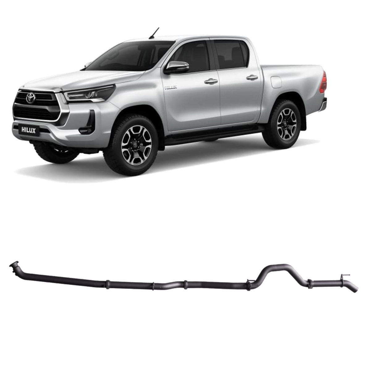 Redback Extreme Duty - Toyota Hilux N80 (2015 - On) 2.8L Performance Exhaust
