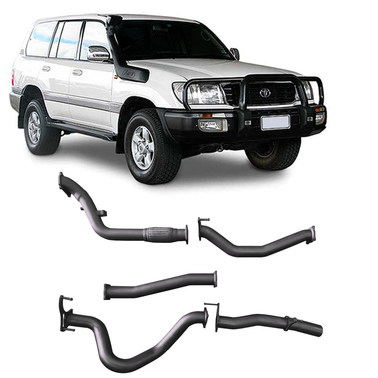 Redback Extreme Duty - Toyota Landcruiser 100 Series (1998 - 2007) 4.2L Performance Exhaust