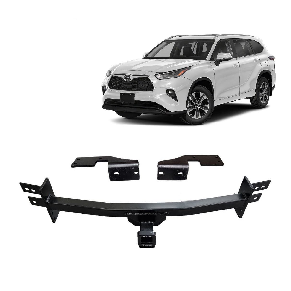 BTA Toyota Kluger (04/2021 – On) Heavy Duty Towbar 2000/200kg Capacity