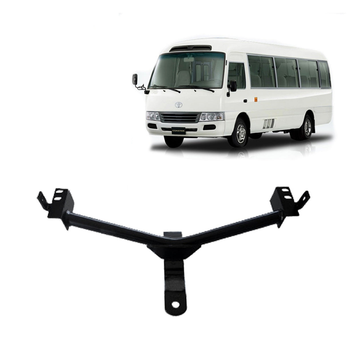 BTA Toyota Coaster Bus (07/1993 – 09/2007) Light Duty Towbar 1500/90kg Capacity