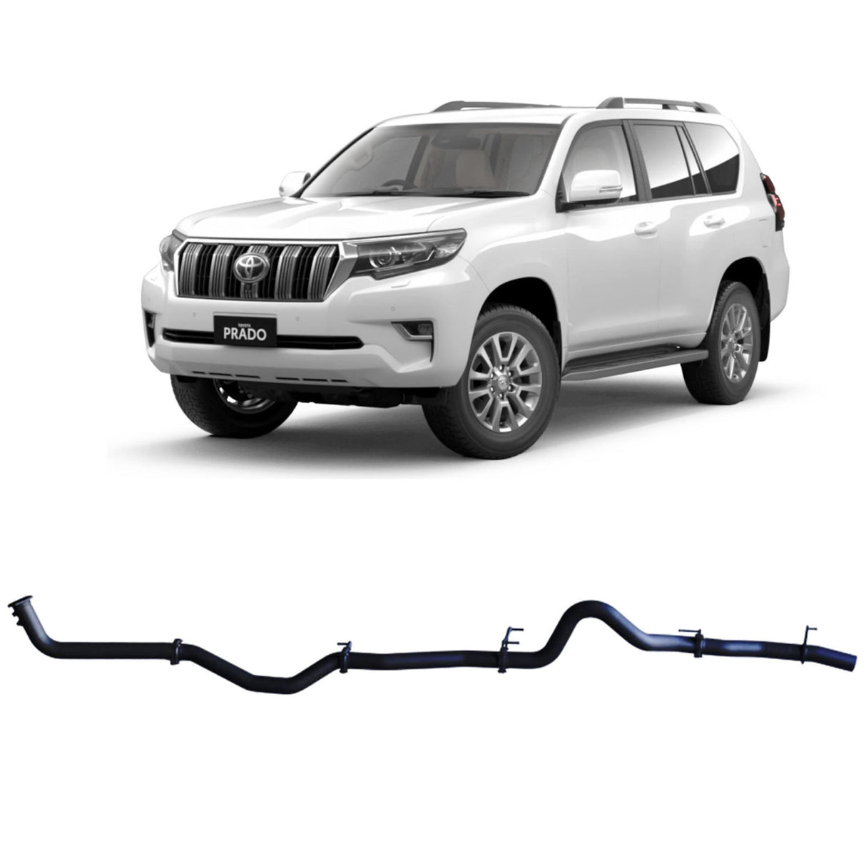Redback Extreme Duty - Toyota Prado 150 Series (2015 - 2024) Performance Exhaust