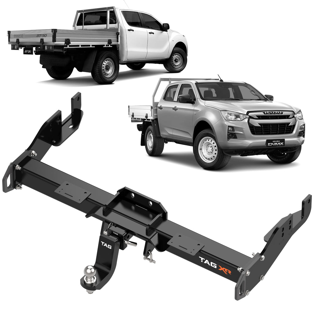 TAG - Isuzu D-MAX, Mazda BT-50 (2020 - on) - Extreme Recovery Towbar Cab Chassis