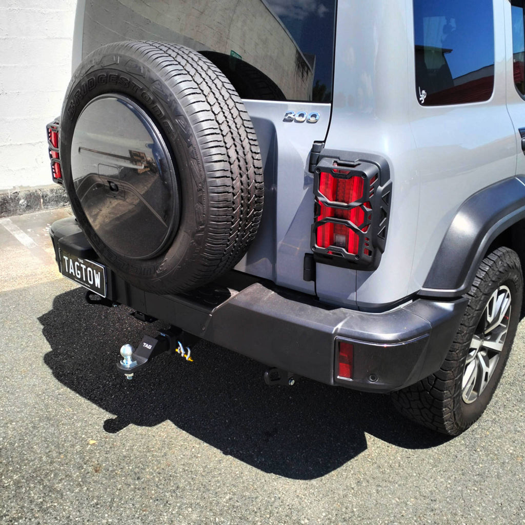 TAG | Extreme Recovery Towbar & Universal Wiring Kit | GWM Tank 300 All Models 2022–On | TXR883-K301