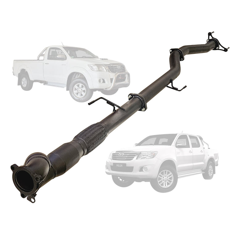 ESA | 3" Turbo Back Exhaust | Toyota Hilux N70 3L D4D Ute 2005 - 2015 | TY234