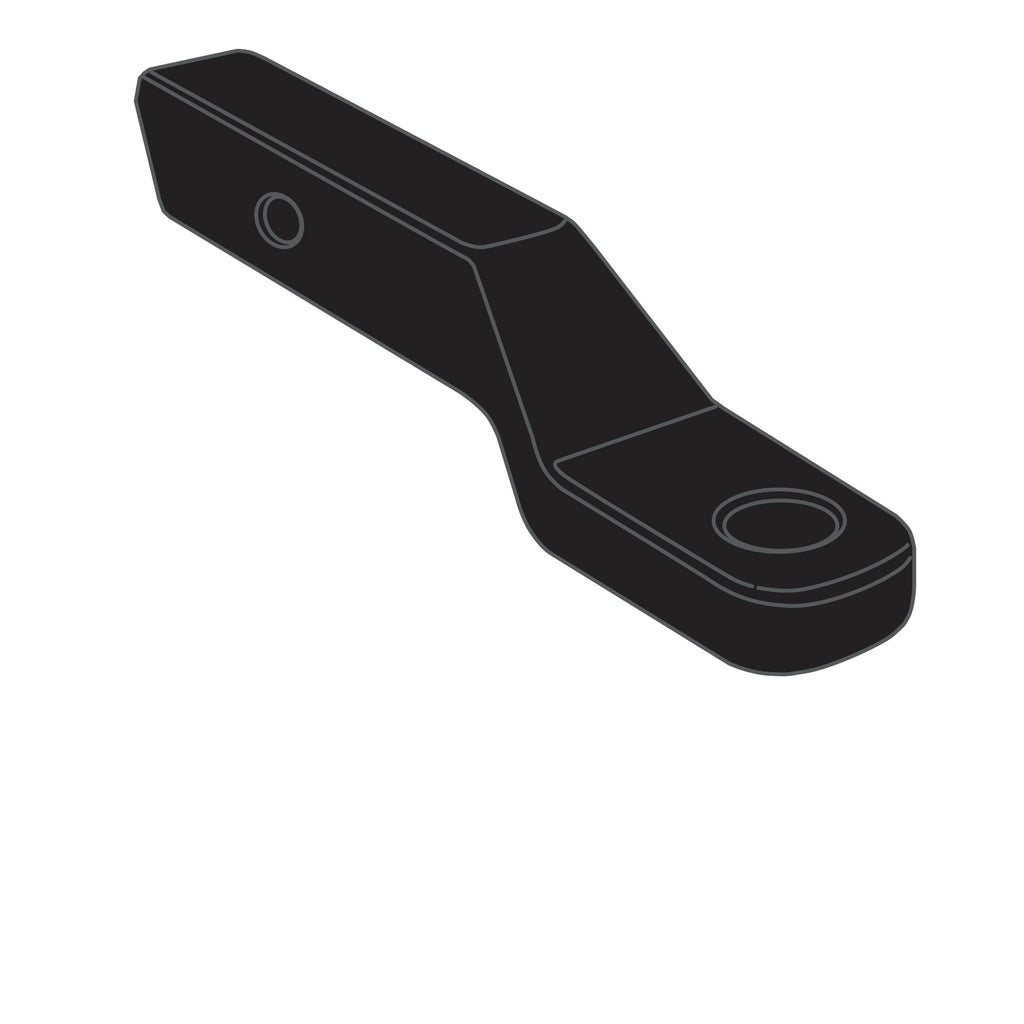 TAG | 2" Drop Forged Tow Ball Mount 222mm Long 50mm Square Hitch | Universal Heavy Duty | UNTTBM452