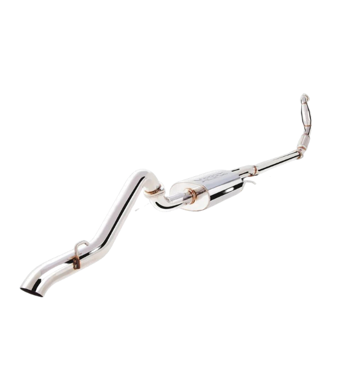 XFORCE - Mitsubishi Triton 2.4L TD 2009 - 2015 3" Inch Raw 409 Stainless Steel Turbo Back Exhaust System With Cat