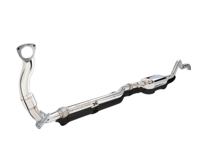 XForce - NISSAN NAVARA D40 STX AUTO (2011-2015), 3″ Stainless Steel Turbo Back System with Hi-flow Metallic Cat