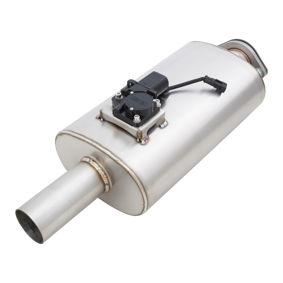 XForce | 2.5" In 2.5" Out Oval Varex Muffler | Universal Fitment | VMK10-250
