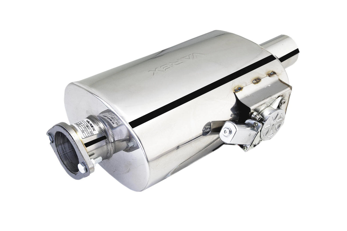 XFORCE - VAREX Universal Oval 6" InchX10" Inch, 16" Inch Body Length, 3" Inch Flanged Inlet, 3" Inch Single-Wall Outlet, Side-Mounted Motor