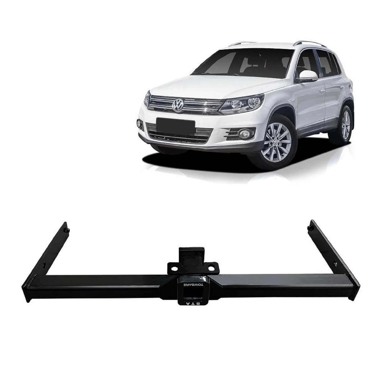 BTA Towbar - Volkswagen Tiguan Wagon (08/2006 – 05/2016) - Heavy Duty 2000kg Capacity