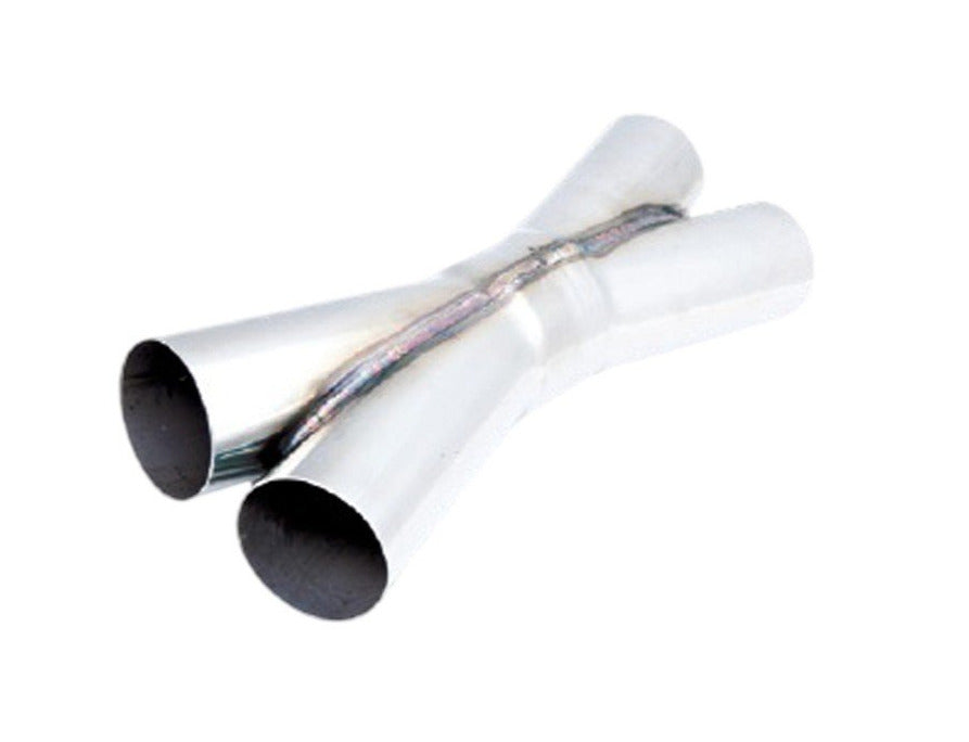 XFORCE - Stainless Steel X-Pipe Twin 3" Inch