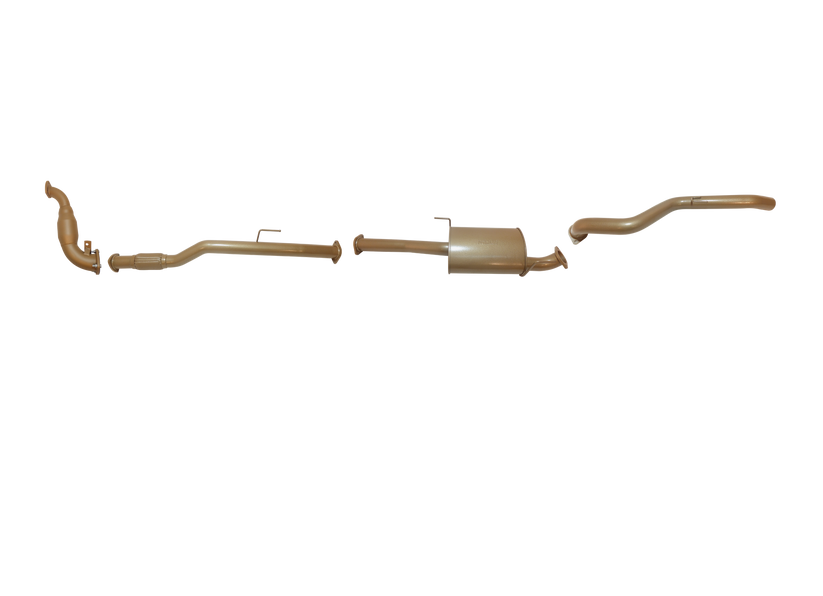 King Brown - Holden Colorado RG 2.8L TD 2012 to September 2016 (without DPF/Air Purifier) - Single 3" with CAT Kit