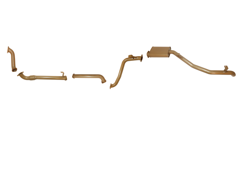 King Brown - Toyota Landcruiser 78 Series 1HDJ 6 Cylinder Turbo Diesel Troopy Aug 2001 to March 2007 - Single 3" Kit