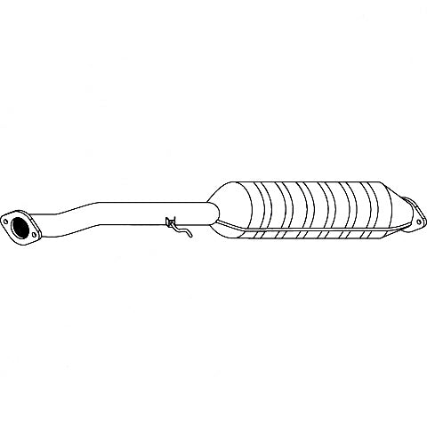 Standard Catalytic Converter - Mazda B-Series Bravo UN (1999 - 2005) Ute (2.5L) Catalyt…