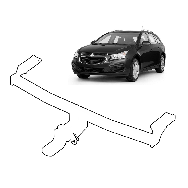 BTA - Towbar to suit Holden Cruze (06/2009 – On) Light Duty Towbar 1200/90kg Capacity