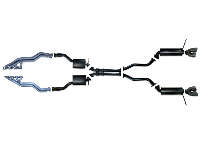 Pacemaker - Jeep Grand Cherokee WK2 Trackhawk 6.2L Supercharged HEMI V8 2018-2021 SUV 3" Exhaust System with Headers and Cats